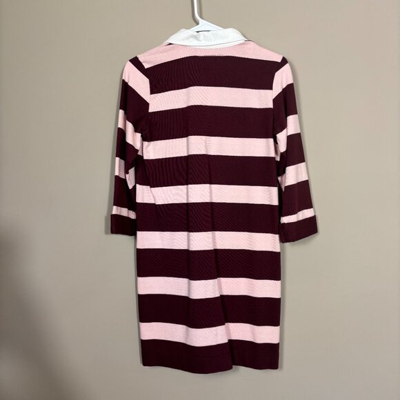 Abercrombie & Fitch Striped Rugby Shirt Dress - Size Small - Picture 2 of 9